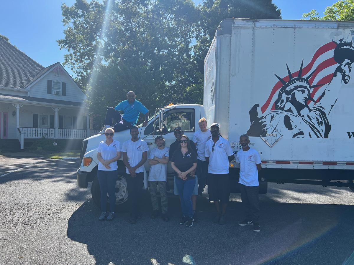 The Liberty Pro Moving crew