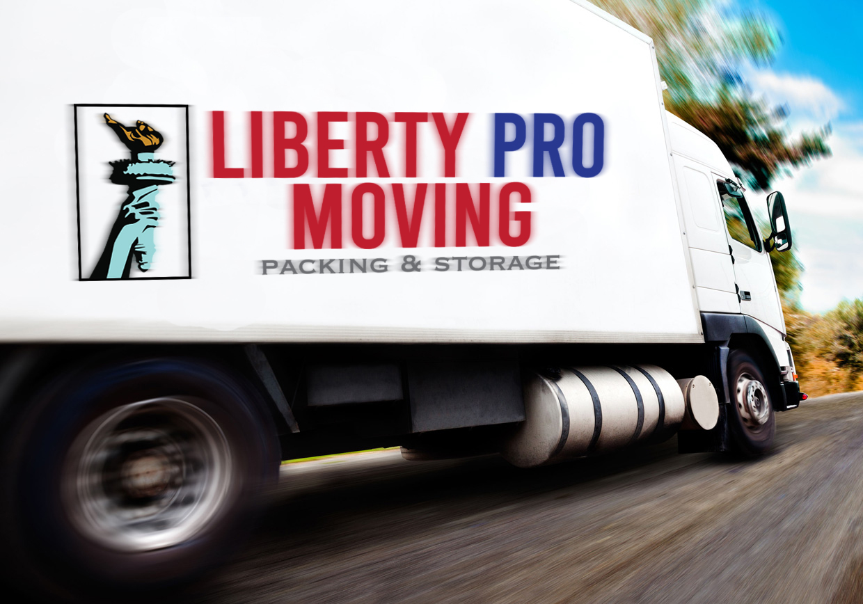 A truck used by corporate moving specialists in Lawrenceville, GA