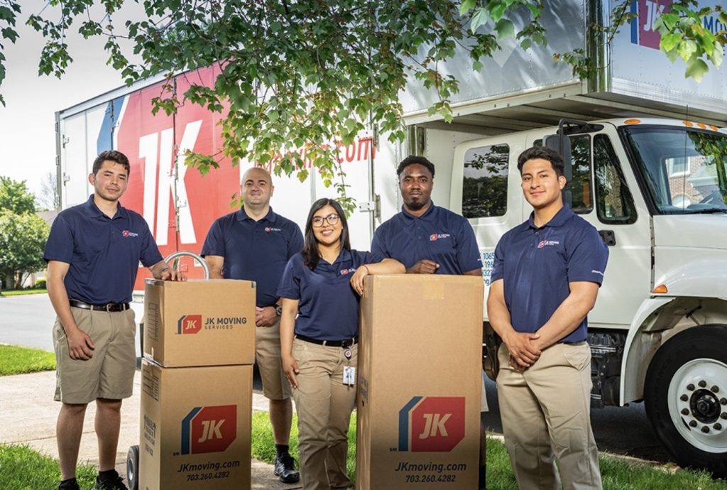 Professional movers using equipment safely | Lawrenceville Moving Company | LIBERTY PRO MOVING Professional movers using equipment safely